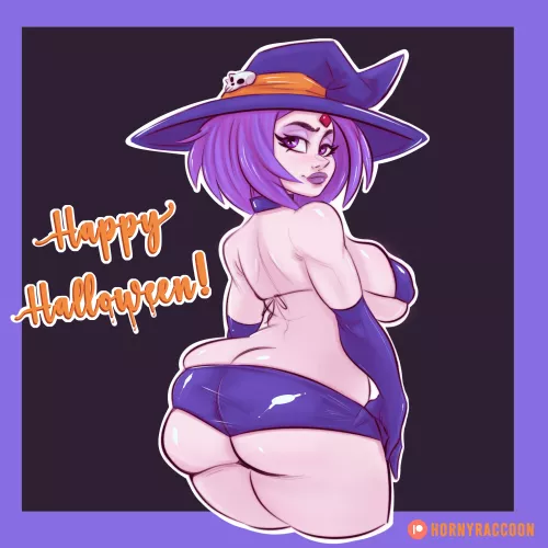 Halloween Raven (Horny Raccoon)