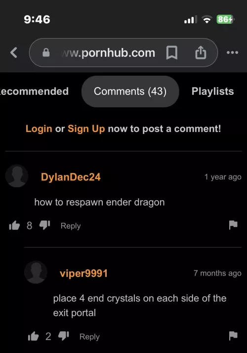 How to respawn the inder dragon