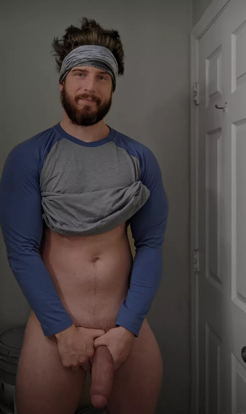 How would you feel if I put my huge cock in your ass