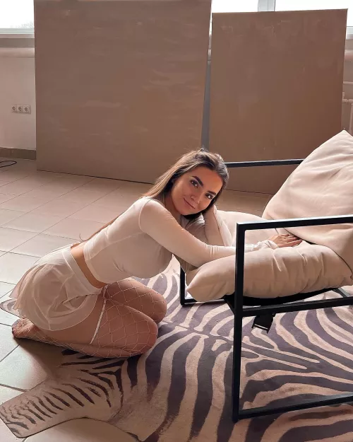 I think my body looks even better with my thigh highs on[f]