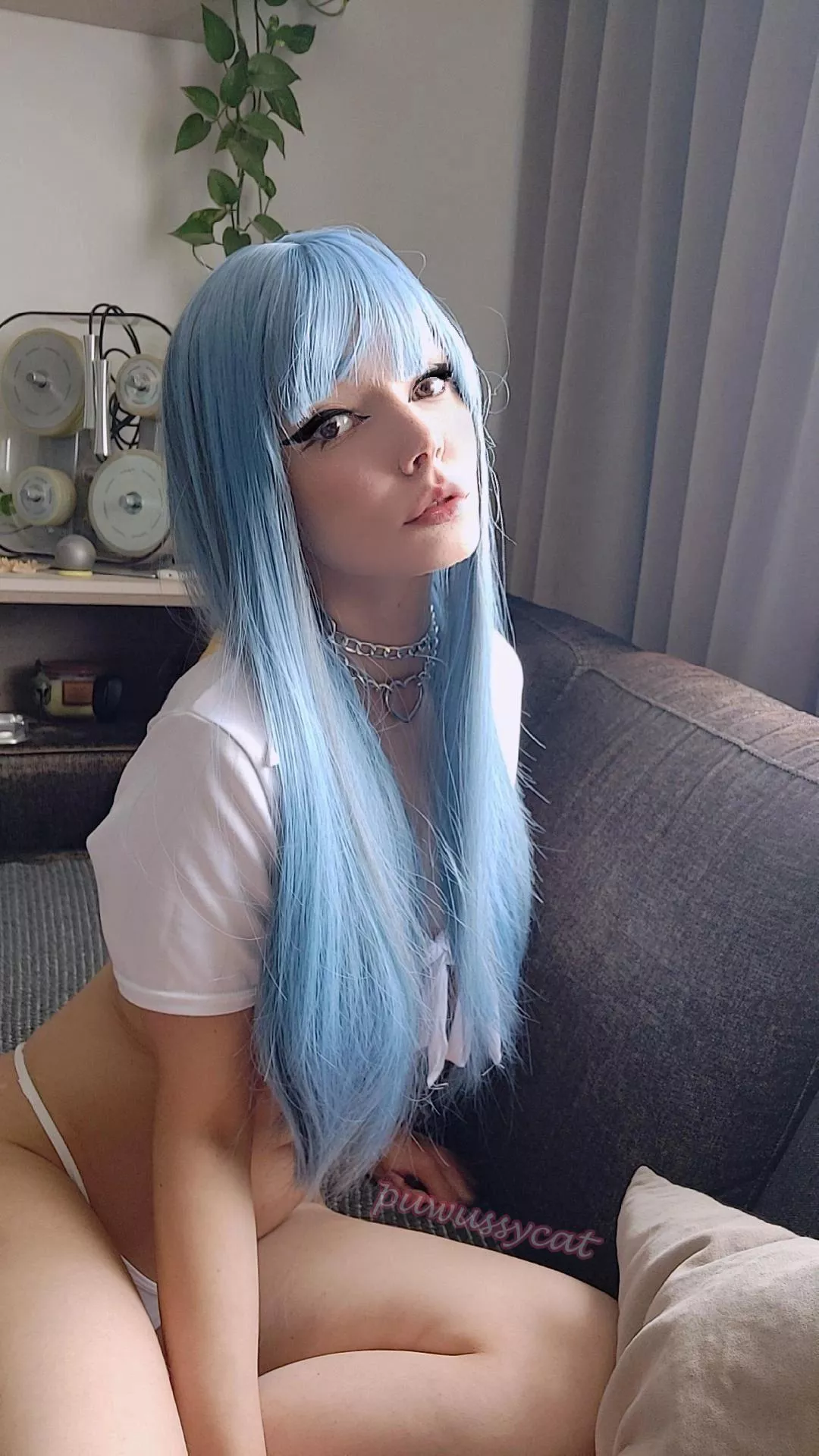 I’m too shy to ask for a creampie >w<