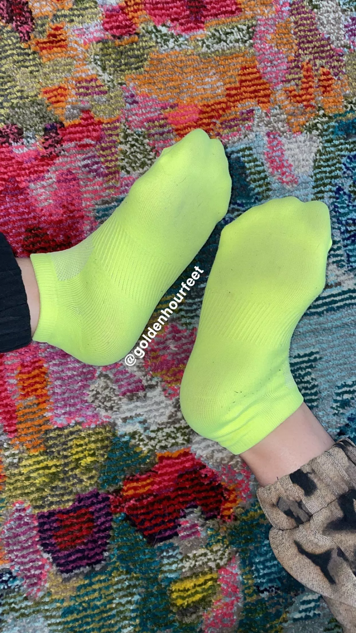 It’s cold outside but these socks are hot & sweaty😈