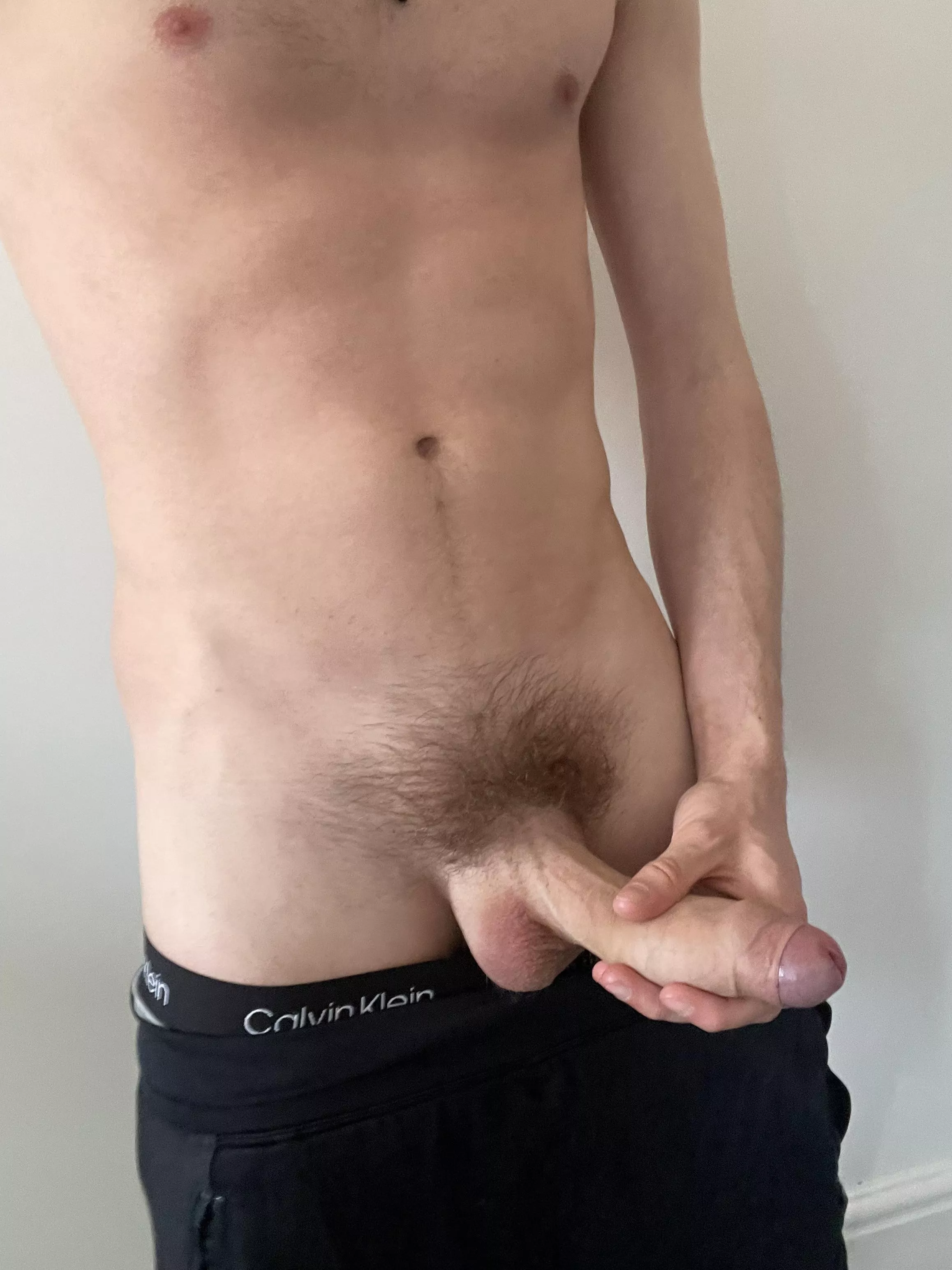 Love showing off my uncut dick