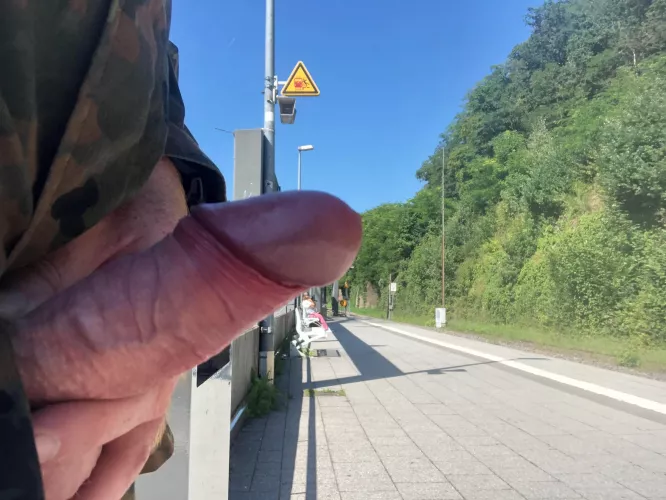 Meanwhile, out at the station...