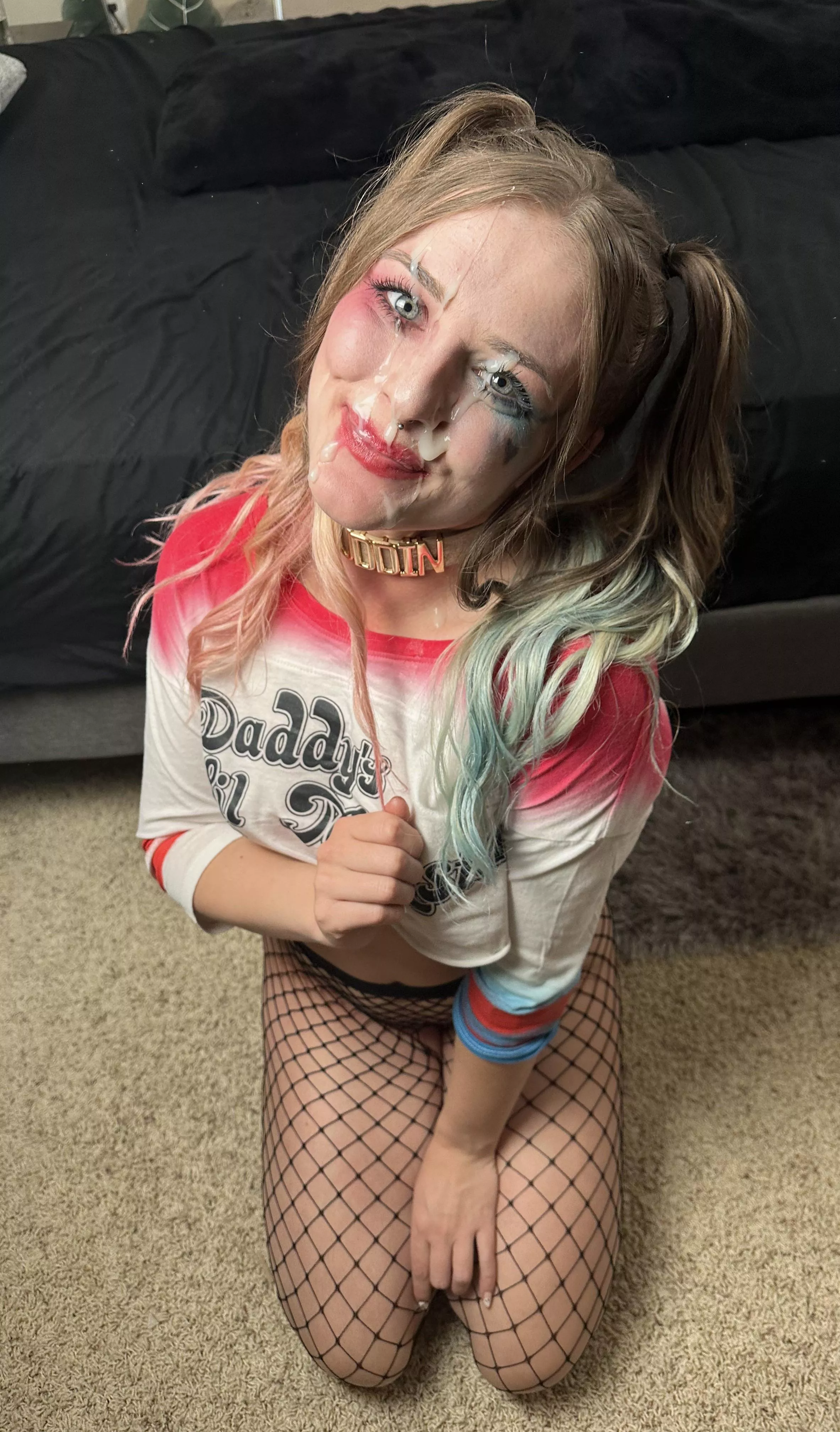 Prettiest when I’m covered in cum ;)