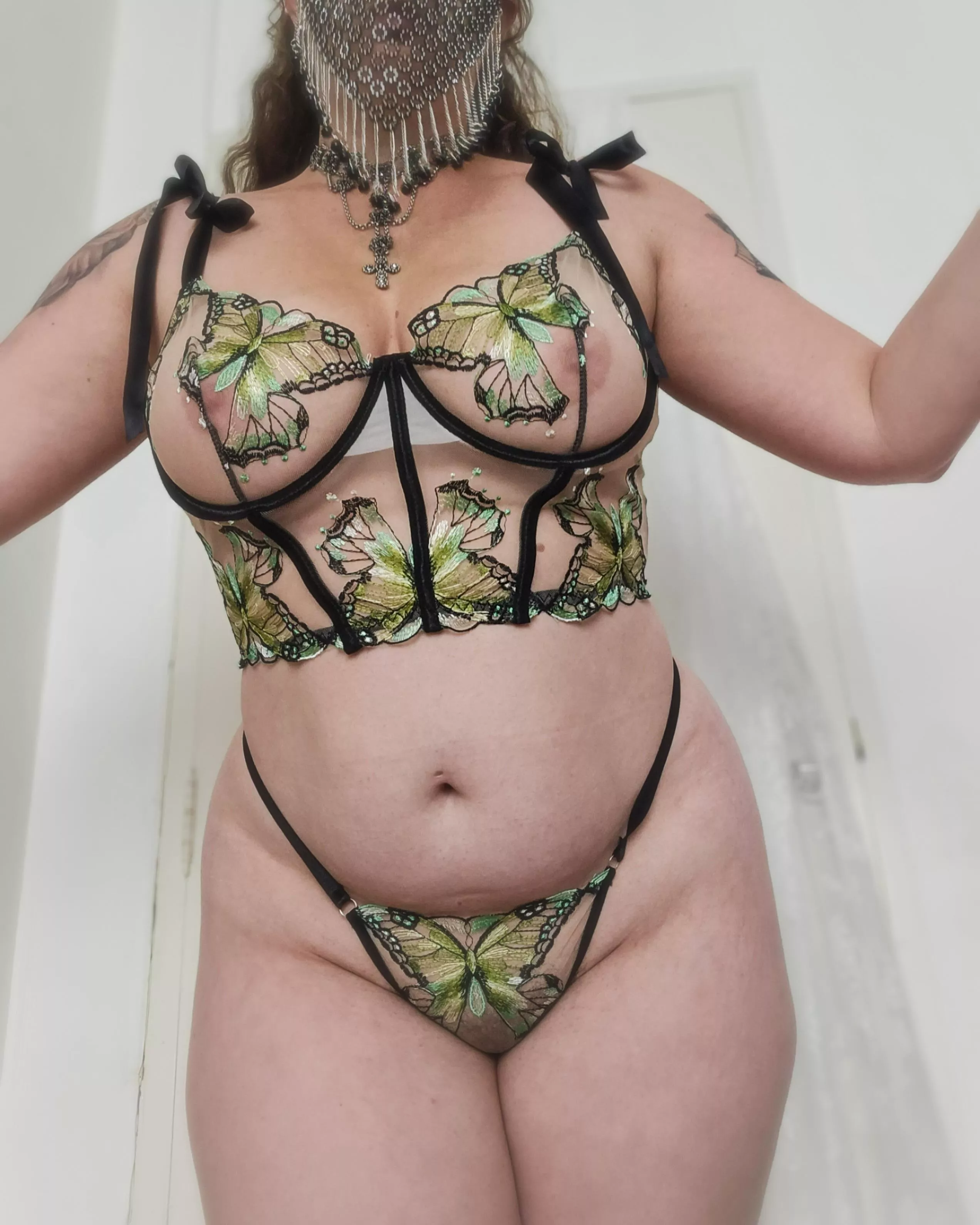 Pretty fairy lingerie for you to take off...