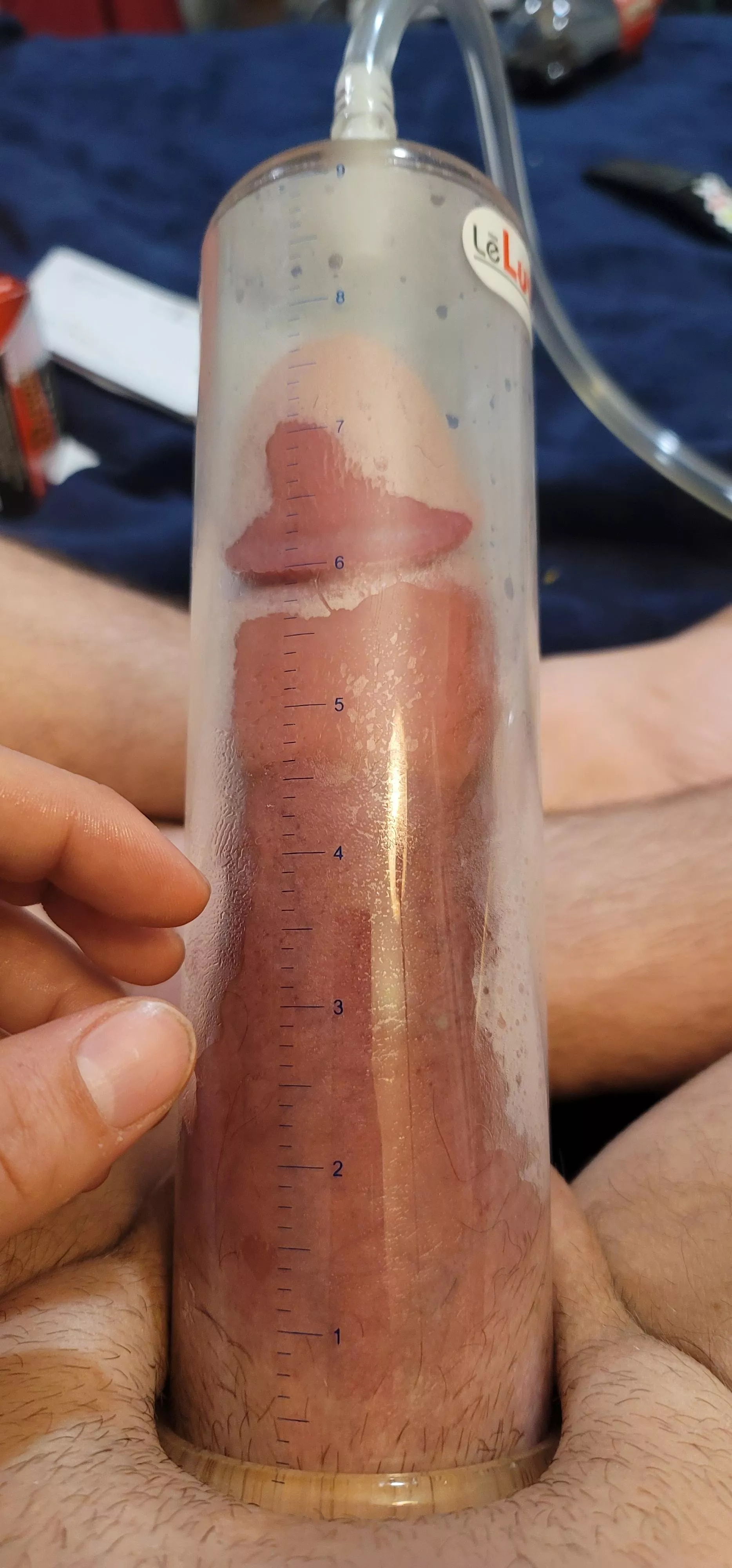 Pumping my first time in the 2.5 inch