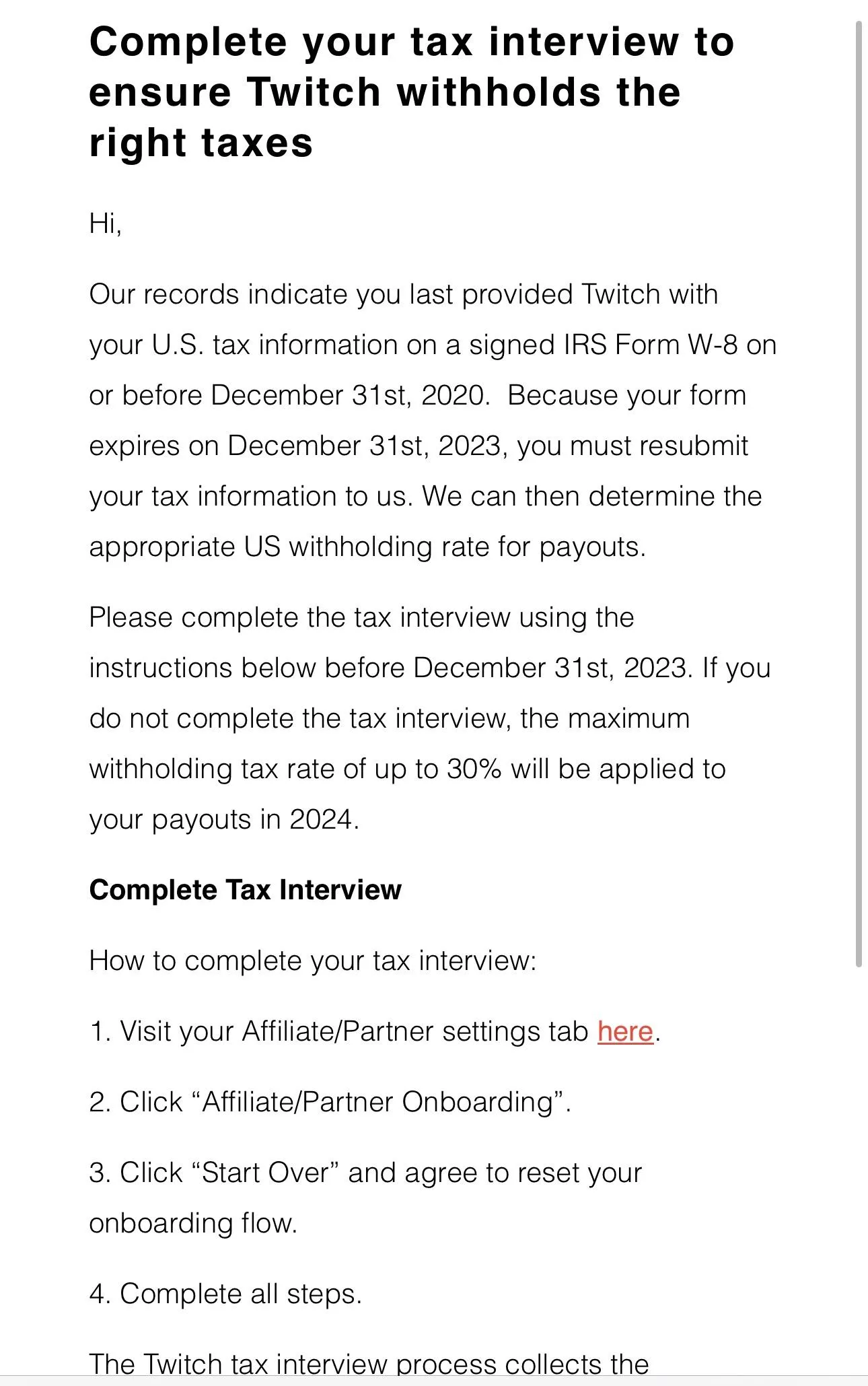 [serious] do I need to fill in the tax form if I made no money and I deleted my account?