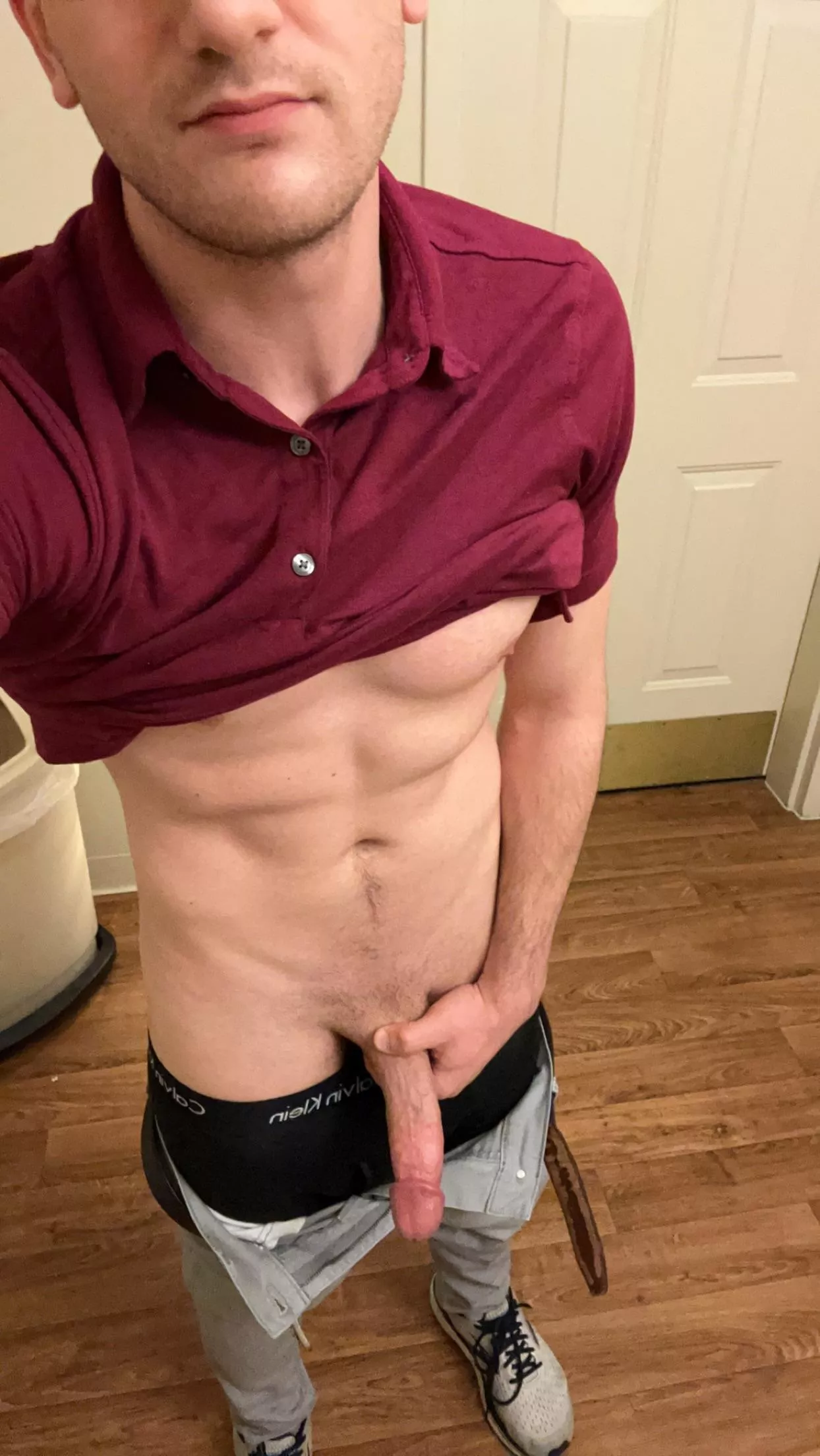 Sneaking one in at work 😏