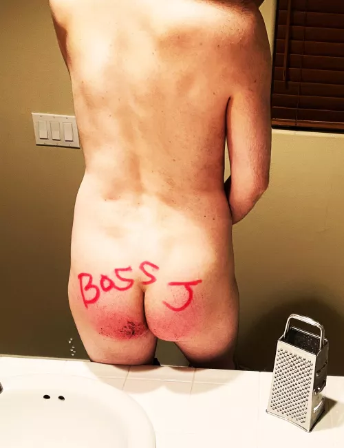 Spanked By Boss