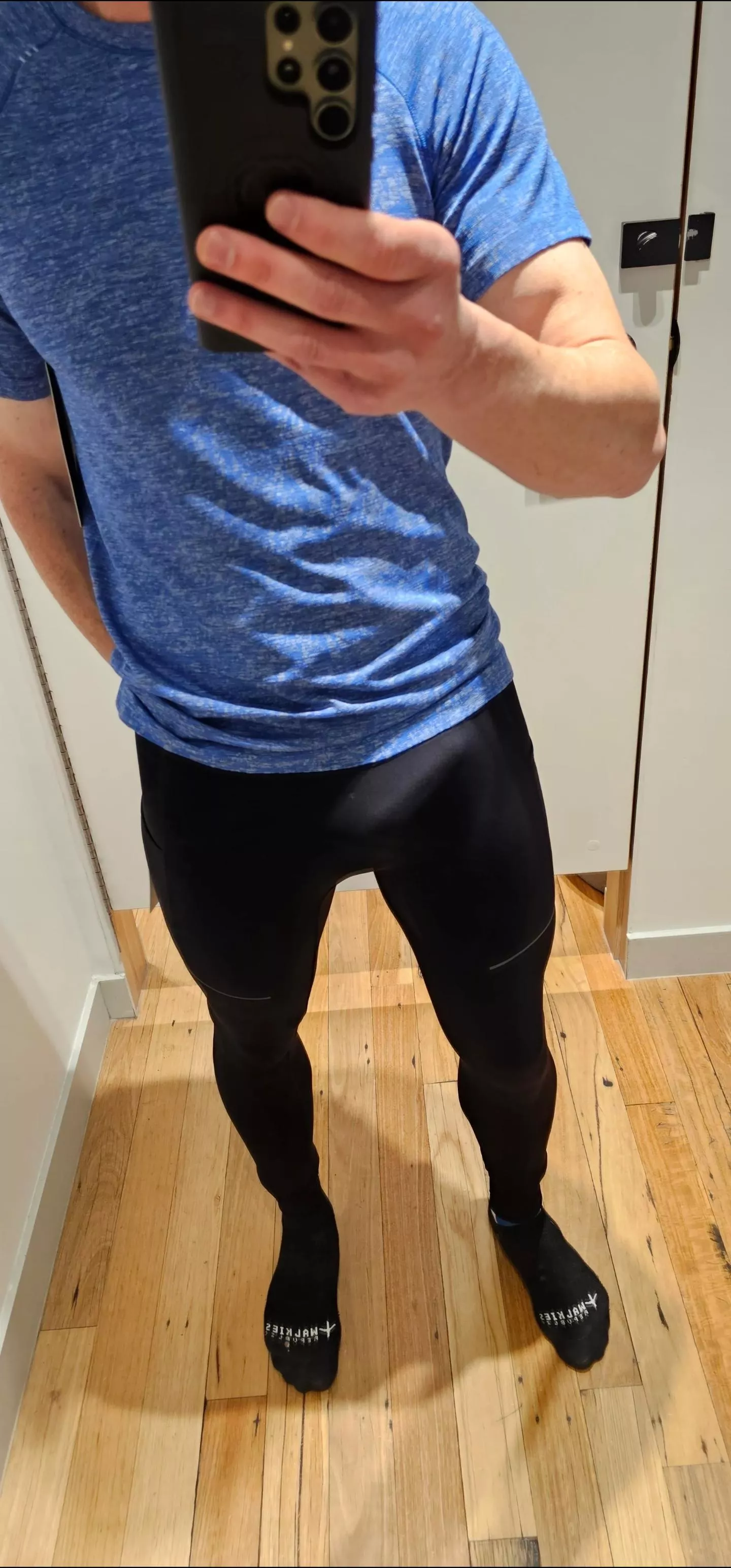 The assistant asked me how Im going, and I told her that I think I might need some shorts over the top, as it's not really hiding much. She gave me a big smile and said that she thinks it looks fine as it is. This is what she saw