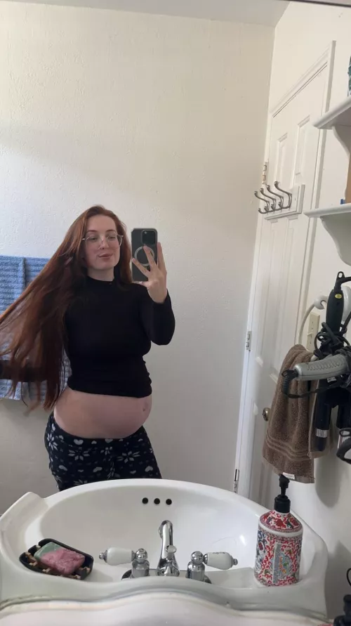 This definitely doesn’t fit my pregnant body anymore lol