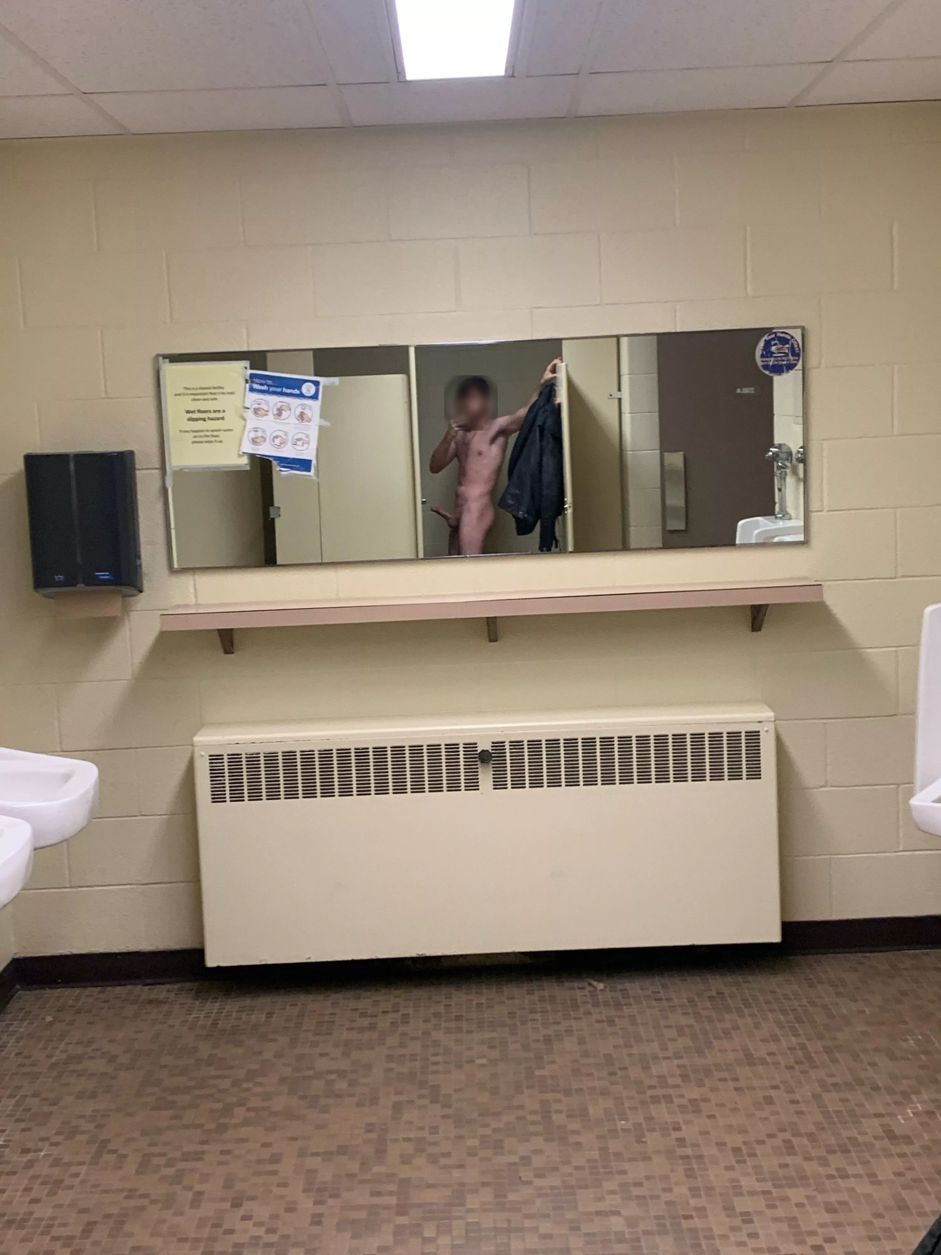 Trying out a public bathroom, any thoughts?
