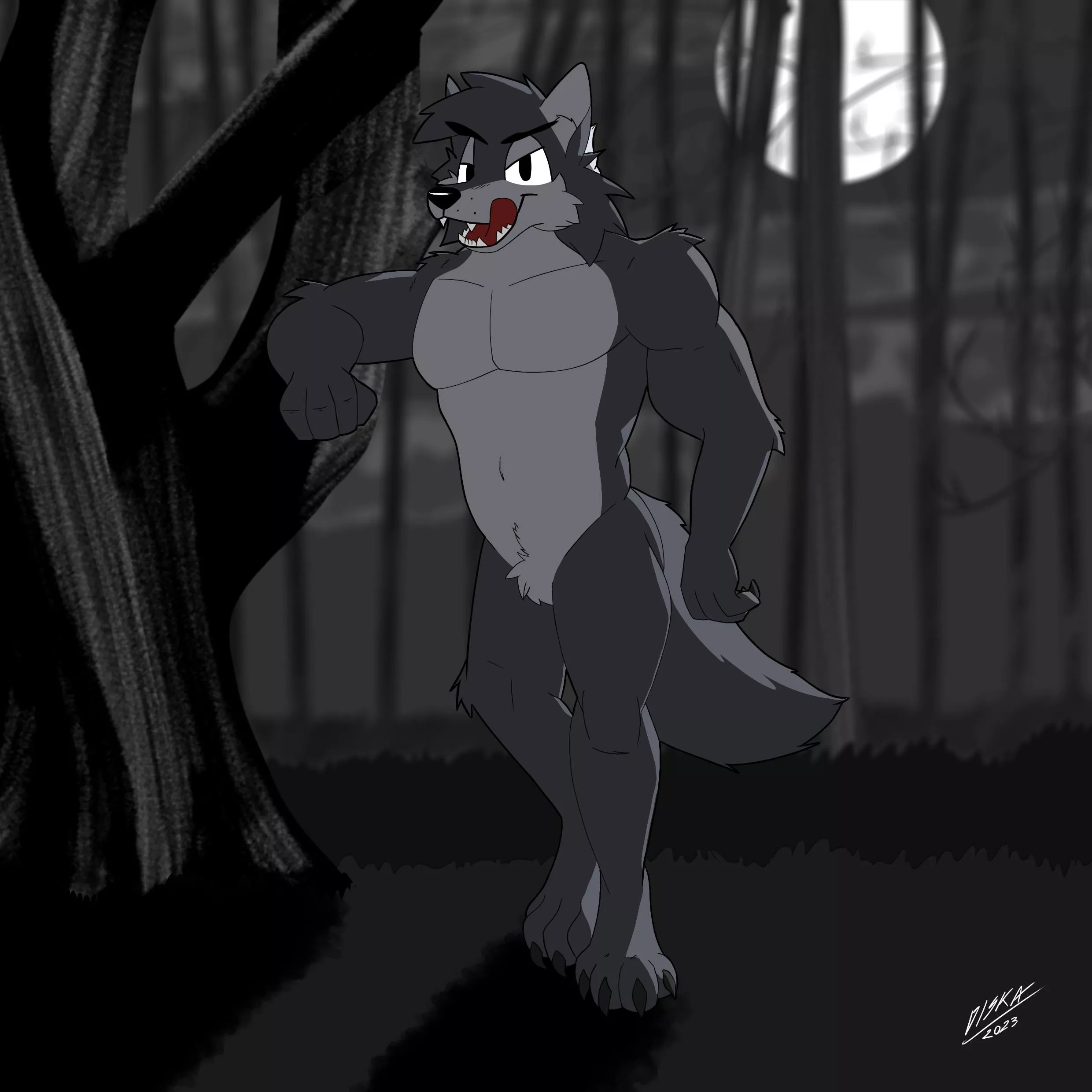 Werewolf (art by me)