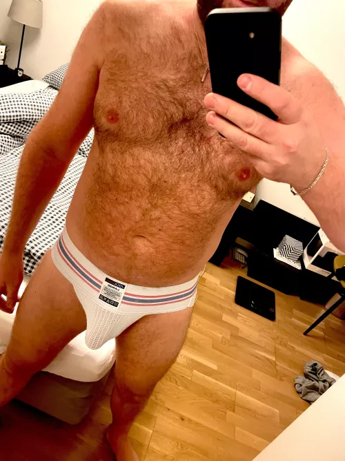 What do you think about my new jock?