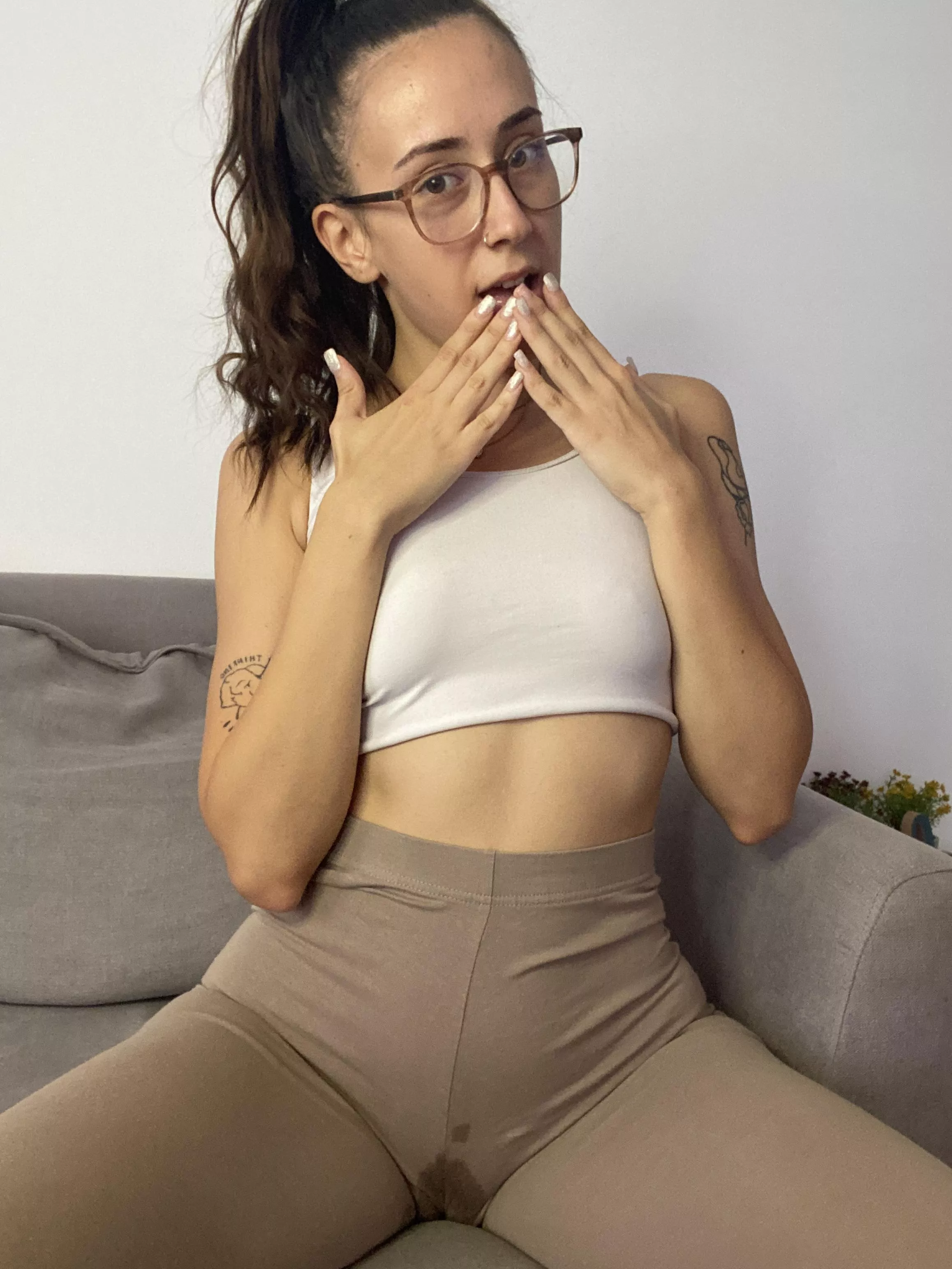 Would it be okay if I was already wet when you got here?