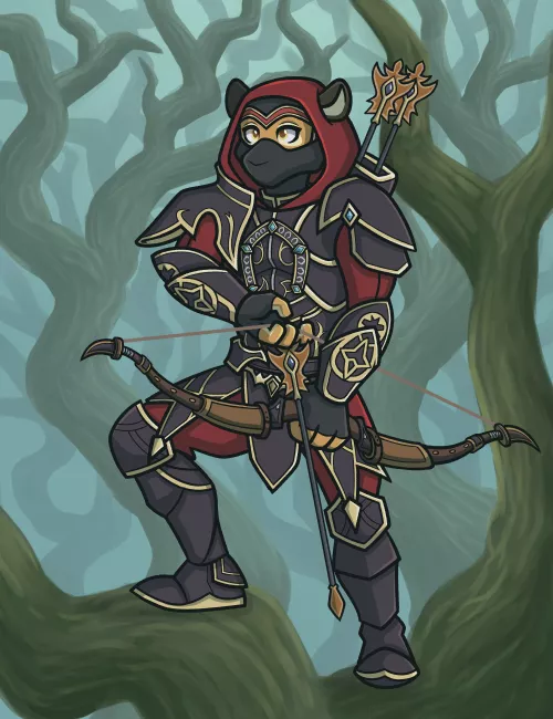 A Ranger in the Mist [art by me]