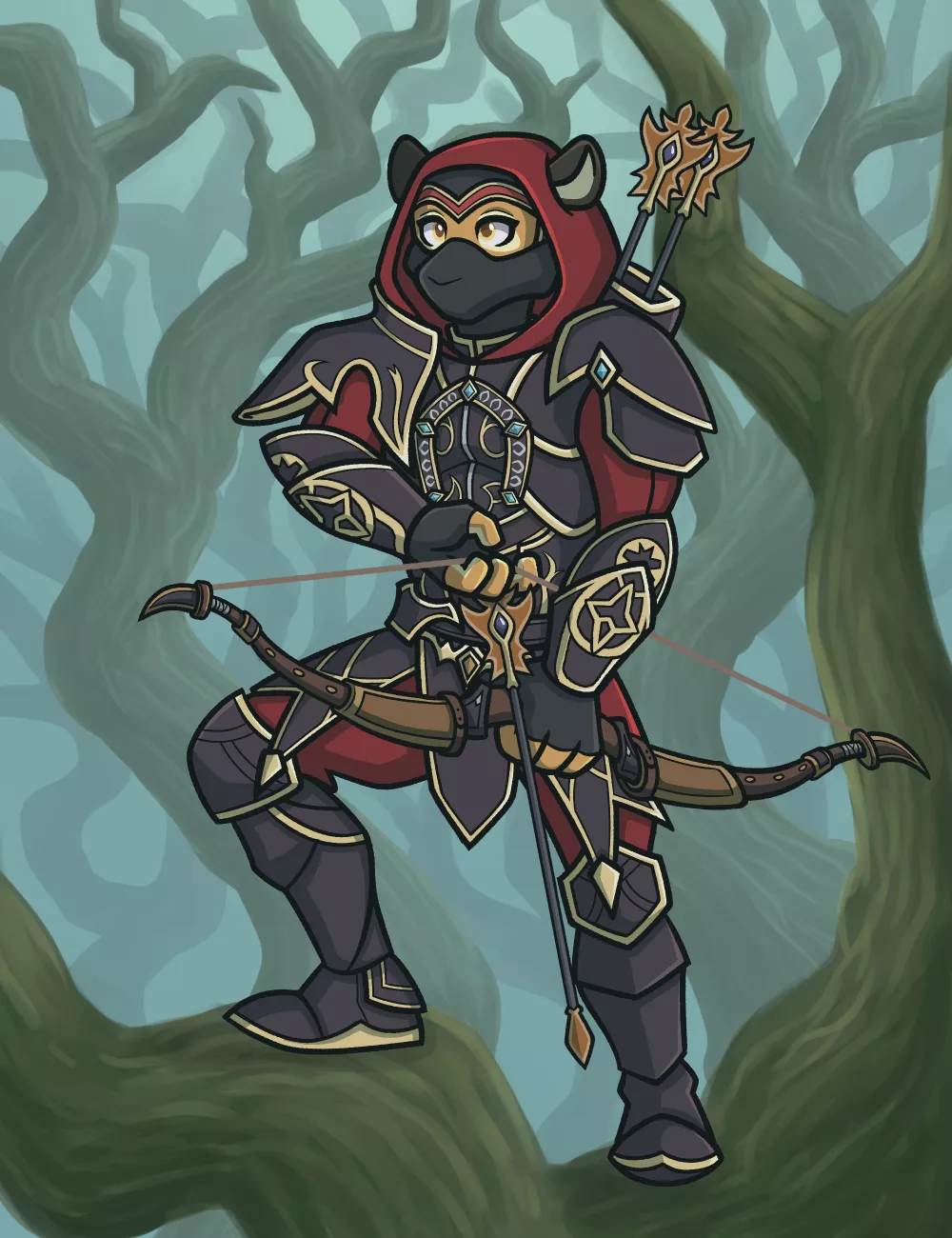 A Ranger in the Mist [art by me]
