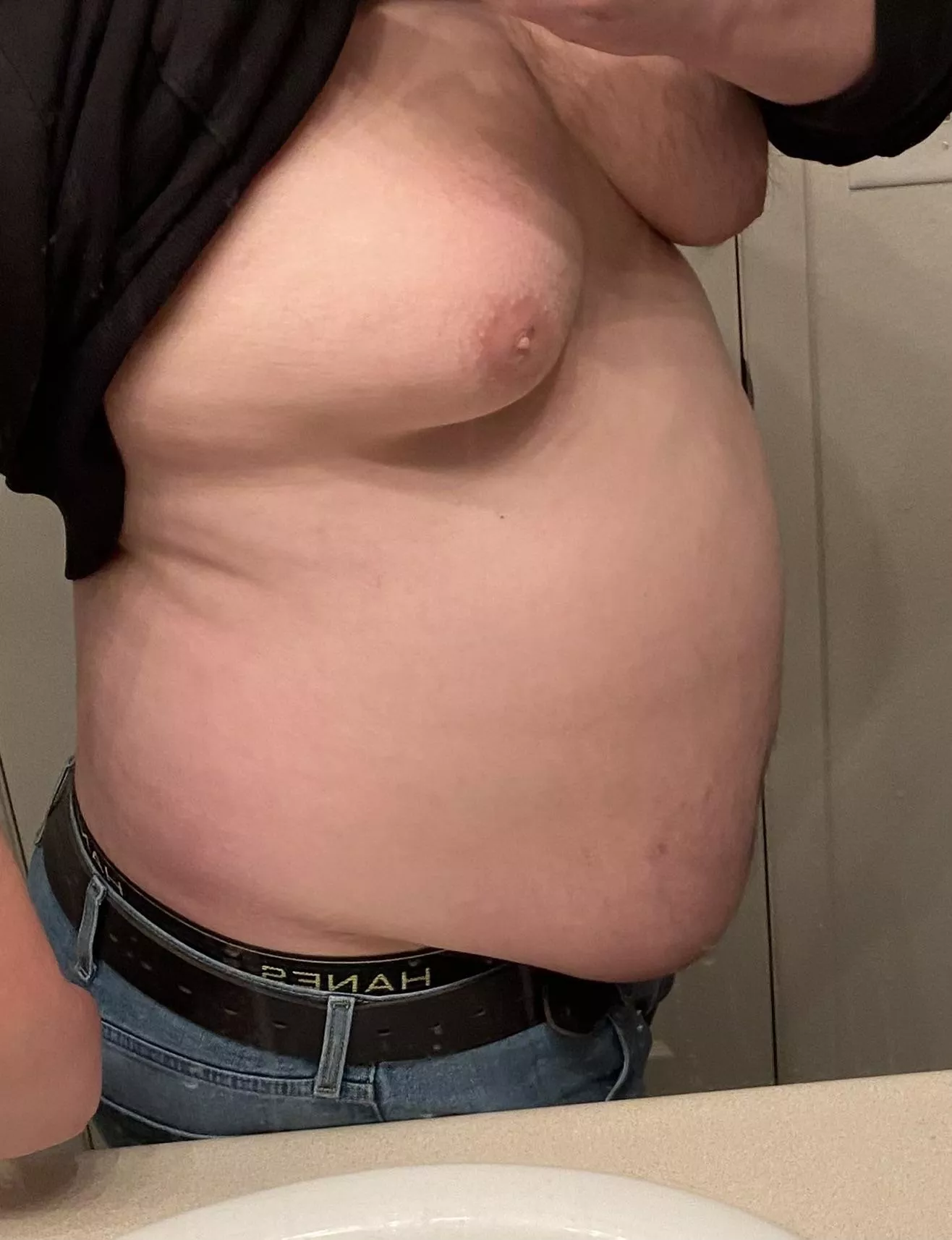 Anybody into big bellies and tits?