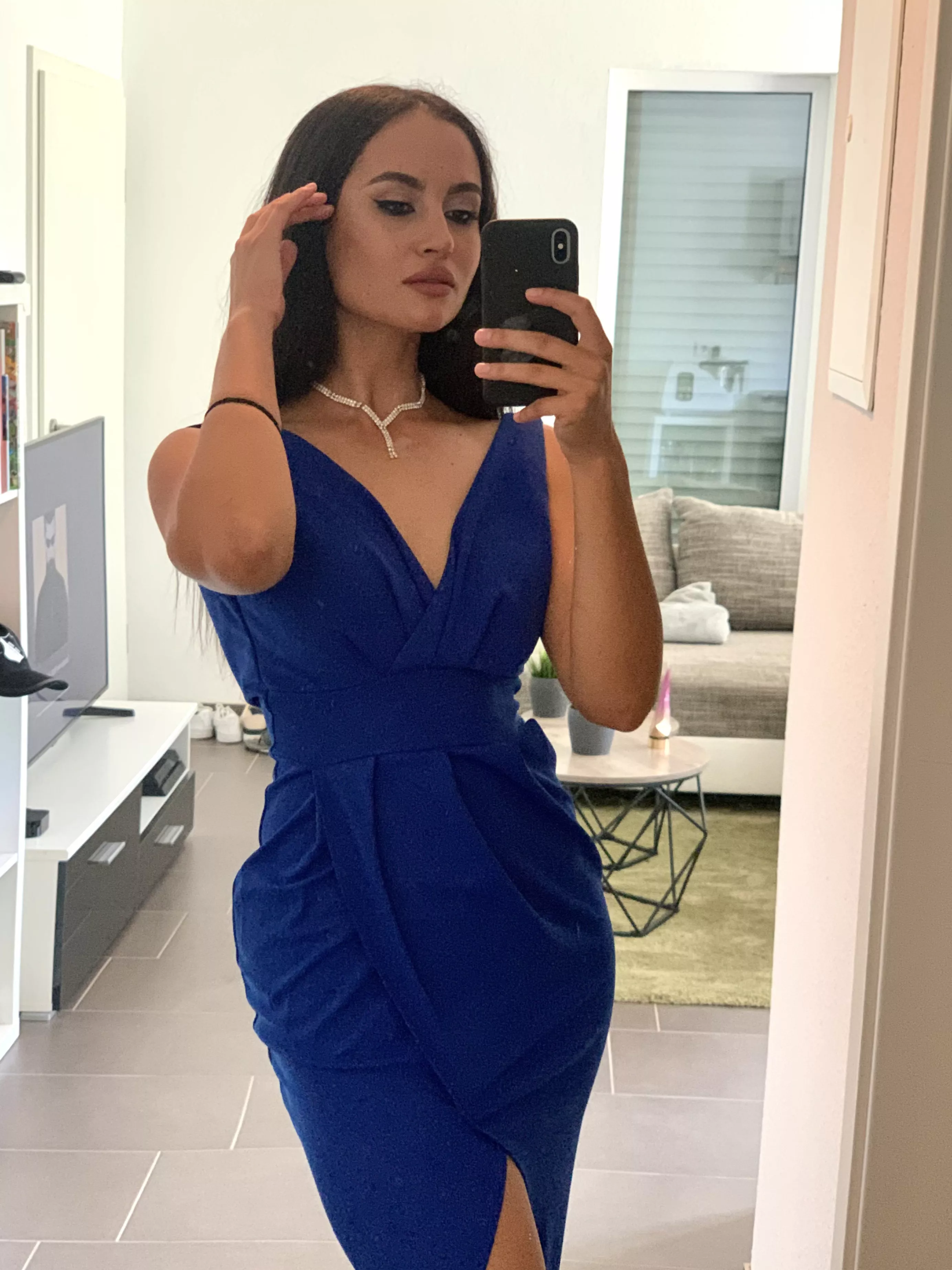 Blue dress, blue dreams, wanna make them come true?