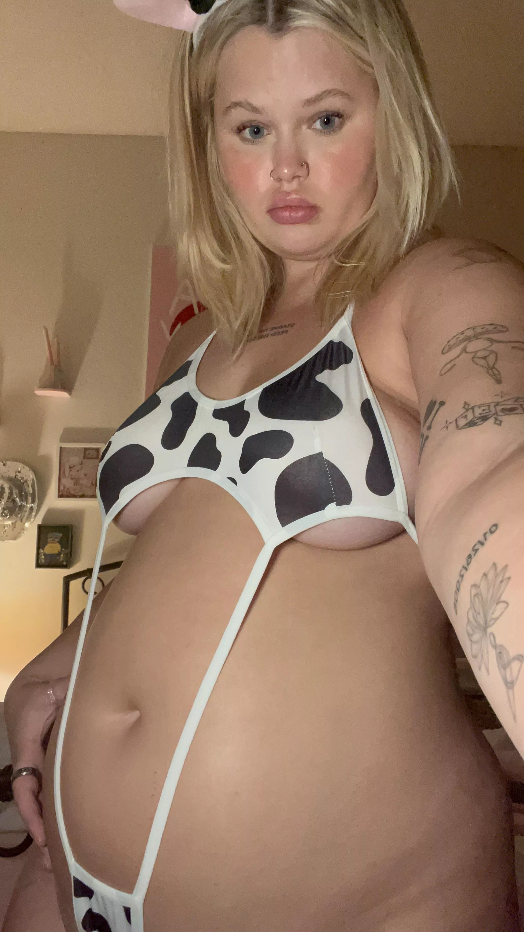 Do I look like a cow?