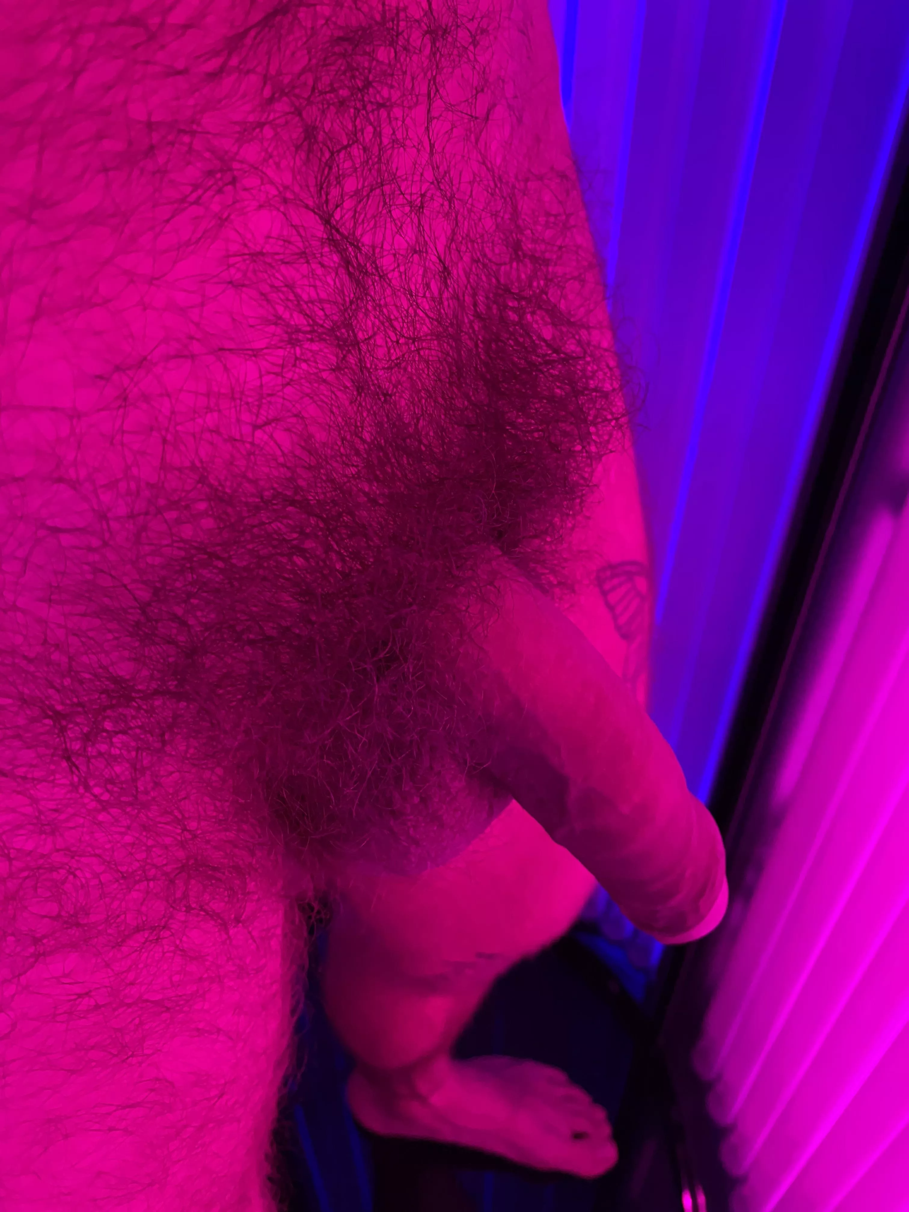 Do you like tanned dick? How do you like my bush btw? 😛😇