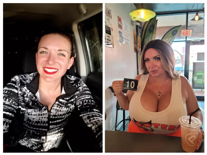 From average girl to head turner.