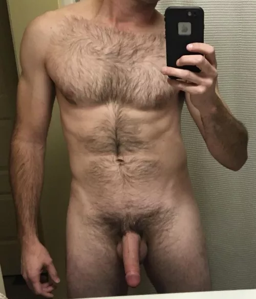 Fully hairy and love it!