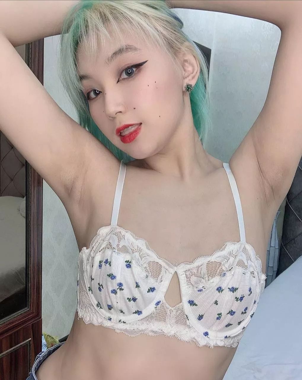 green but definitely hot