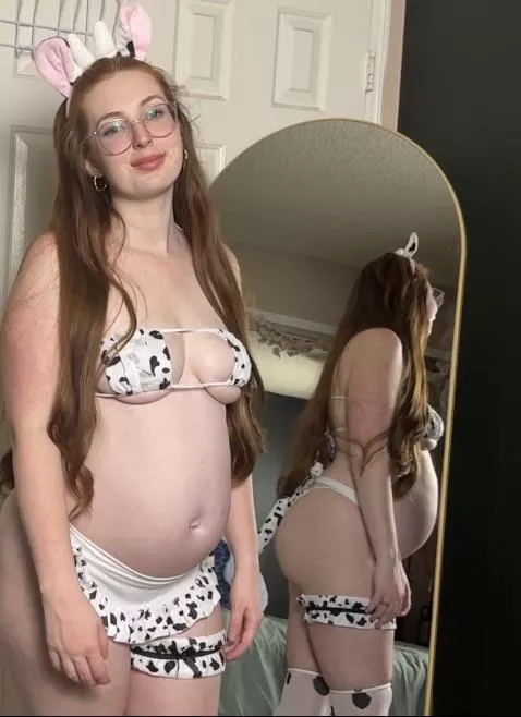 Happy Halloween!! my bump looks so huge in the mirror