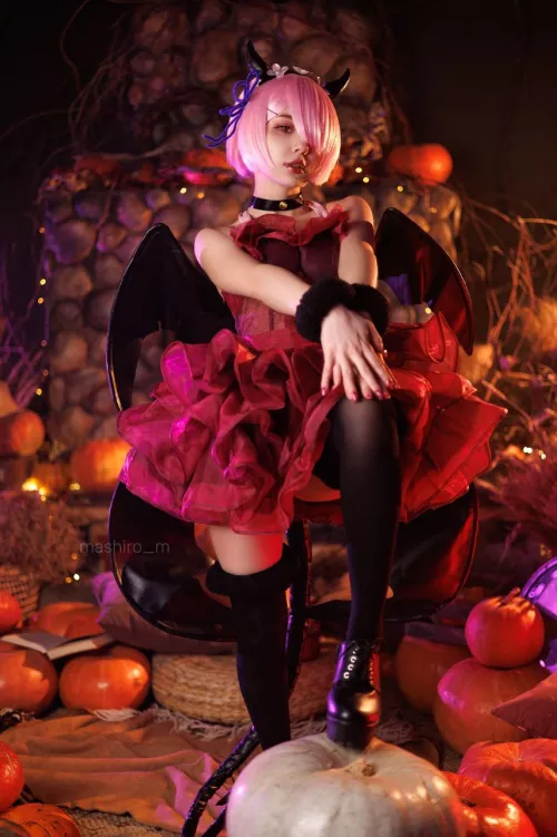 Happy Halloween! Ram cosplay by Mashiro