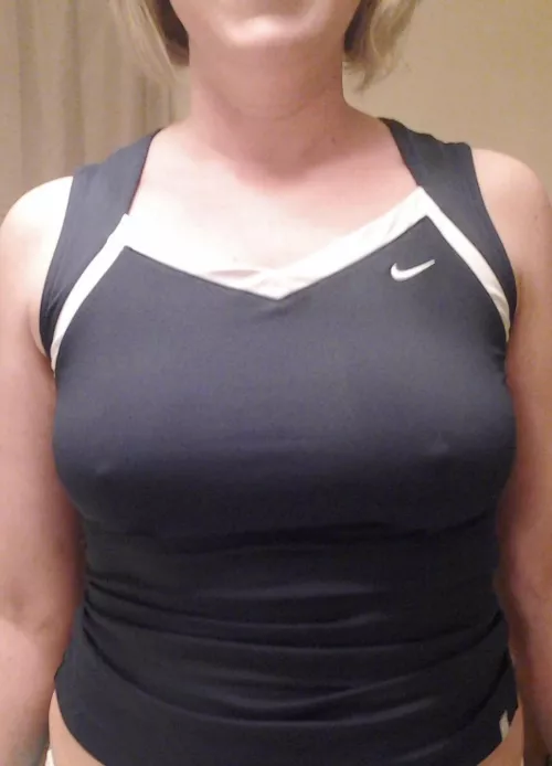 Hit the gym today, think anyone noticed?