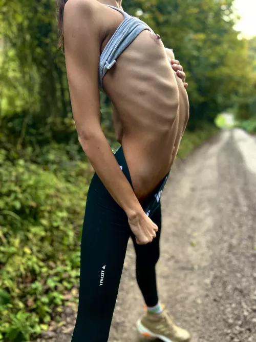 I can't wait any longer, eat me on a walk in the woods