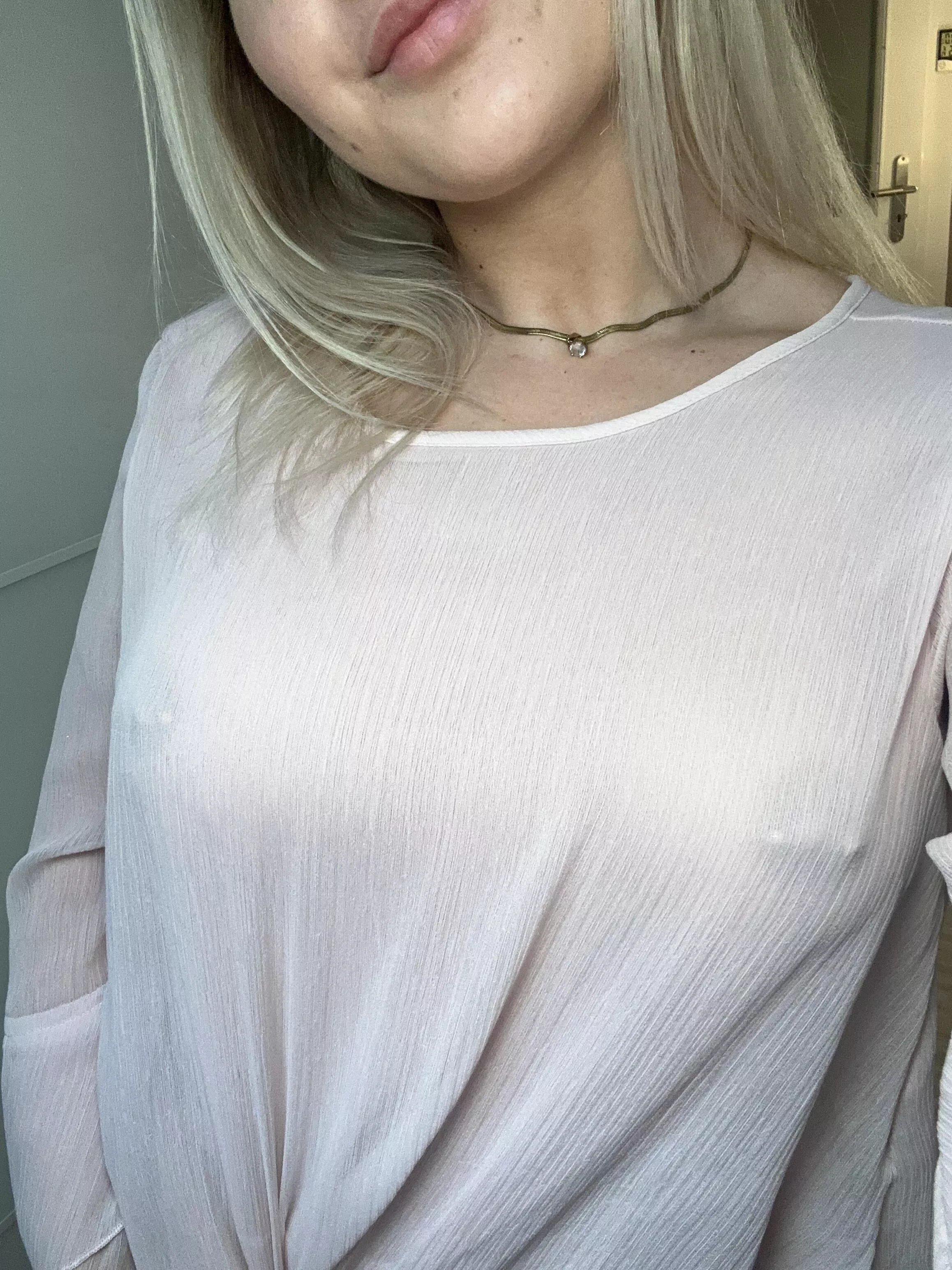 I love teasing you with me in white see thru clothes