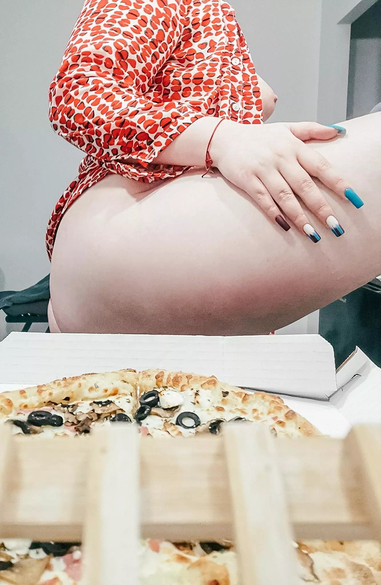 matte nails go great with my ass