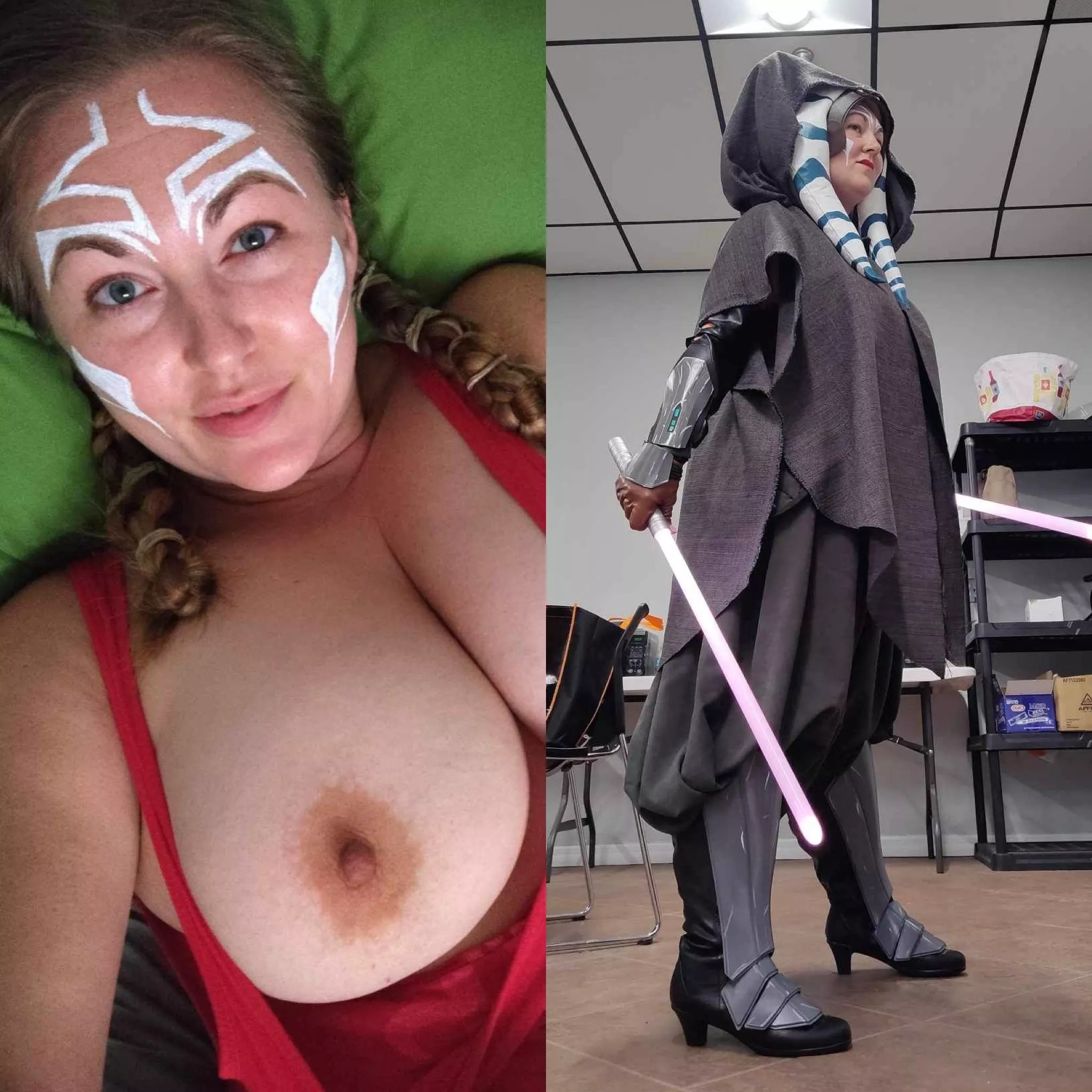 My [Ahsoka] is ready for bed
