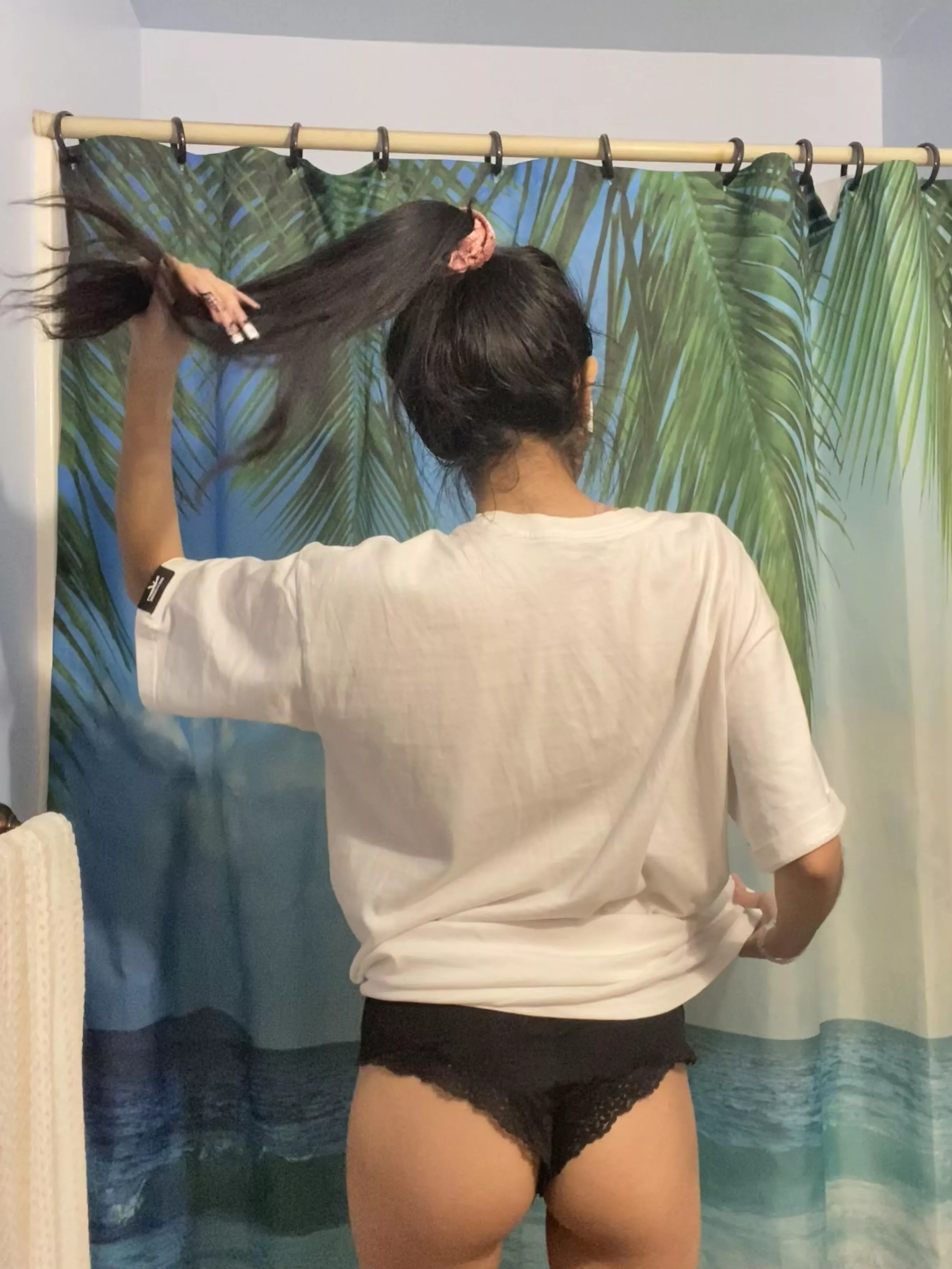 my go-to lazy hairstyle