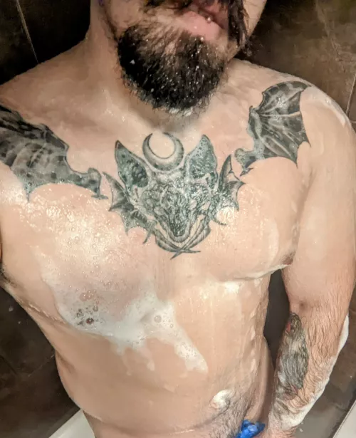 Nothing like a good shower in the morning. Who wants to join?