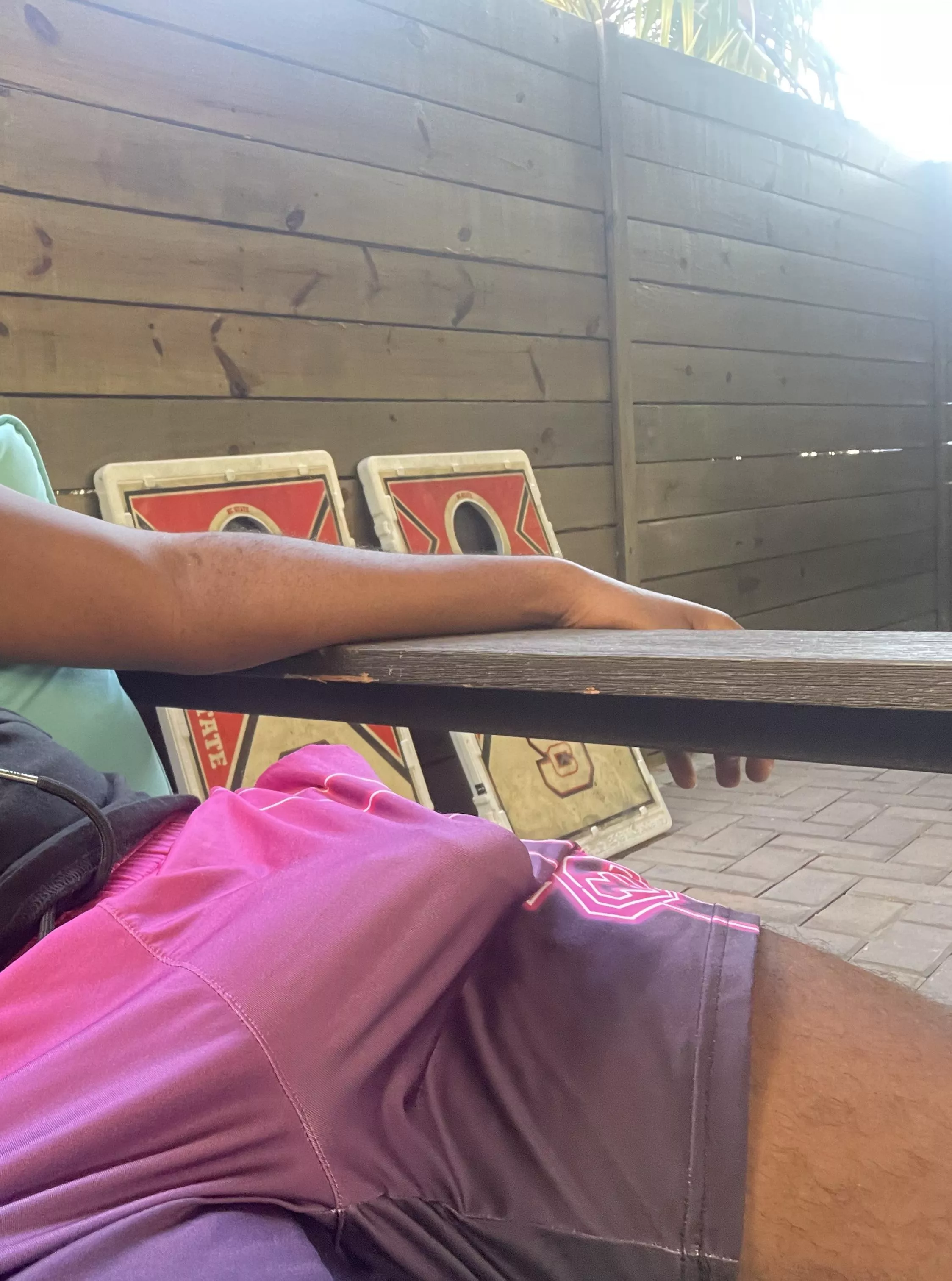 Out getting some tea