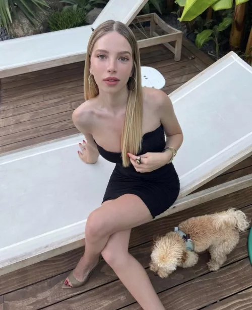 She looks so provocative