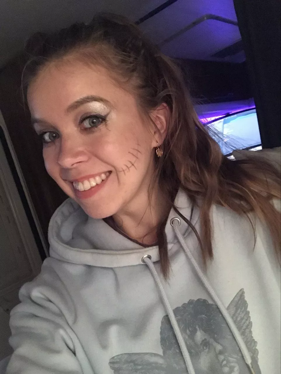 Should I let my hair down for a party or keep the ponytail?