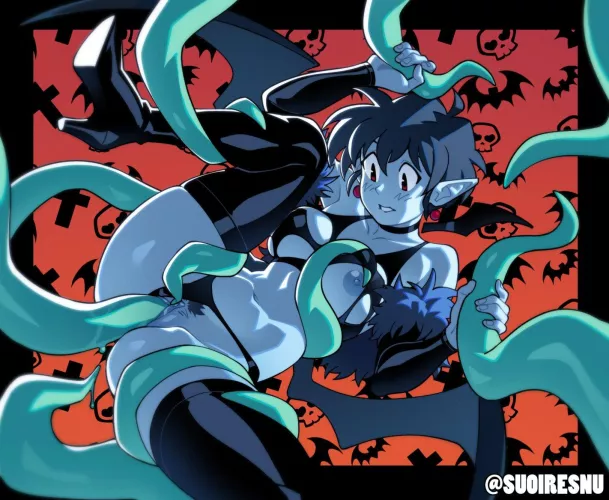 Vampires love spooky tentacles (suoiresnu)