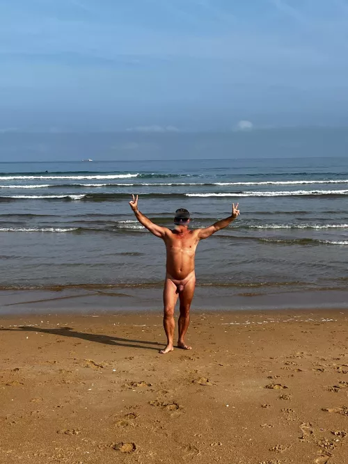 what a good day of beach and sun