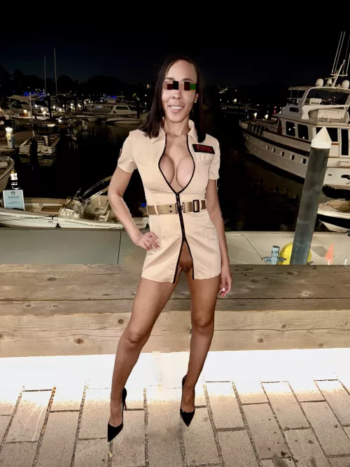 Who ya gonna call? Happy Halloween from the wi[F]e (38, mom x2)…wdyt of her costume?