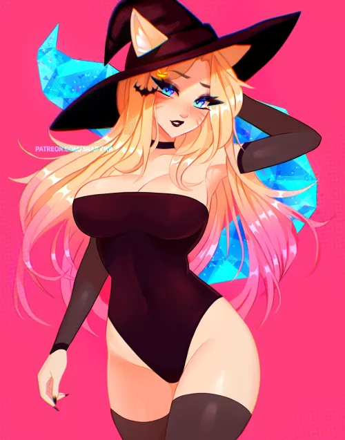 Witch Ahri. (Shapy_wa)
