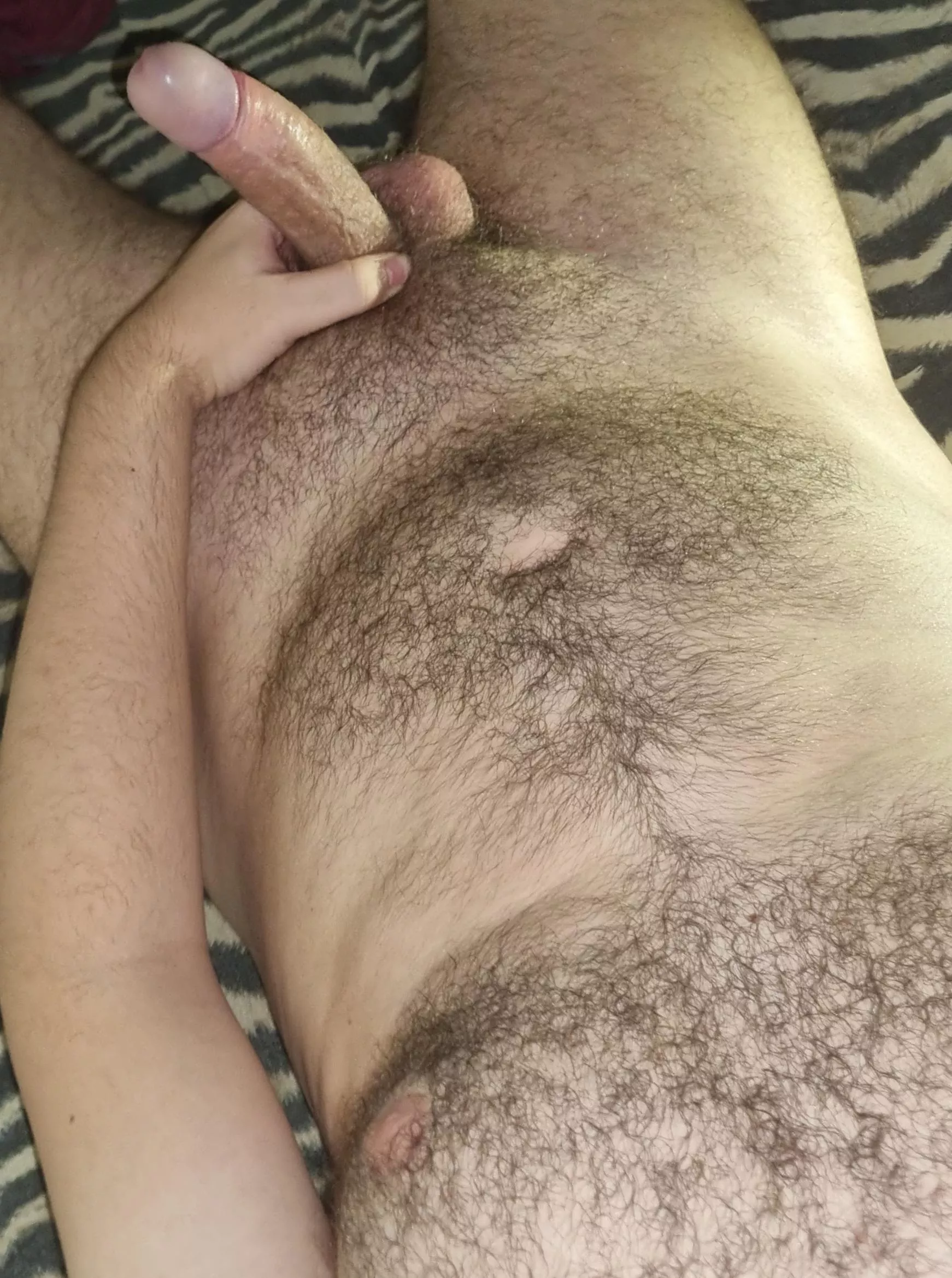 Would you rub a hairy guy?