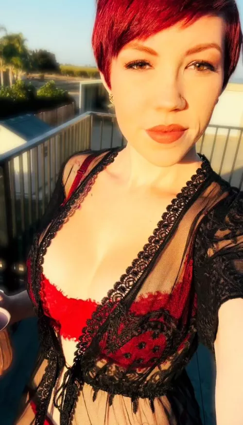 Enjoying some sunlight before it goes away for four months ☀️