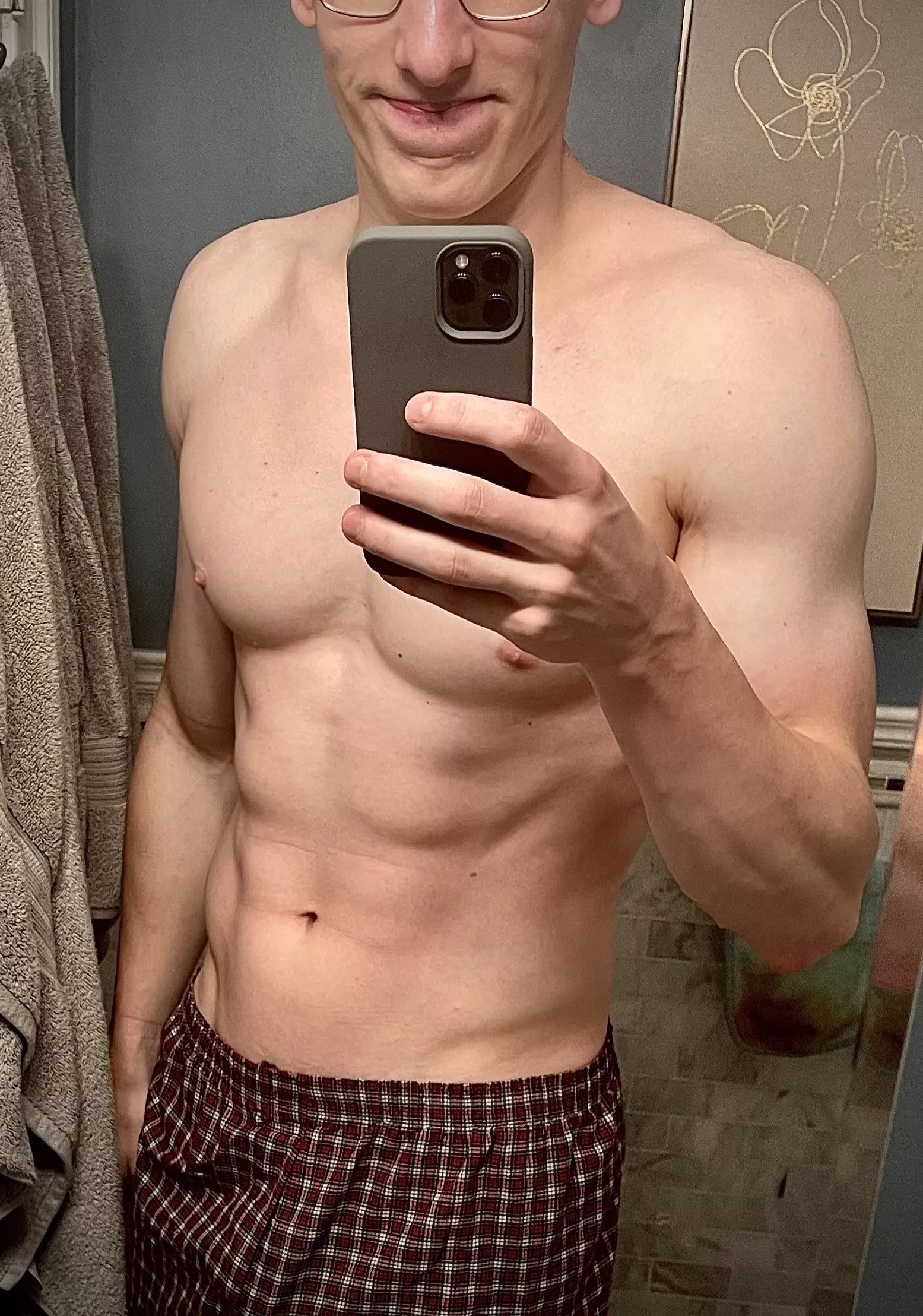 I’ve been working on my abs 😅