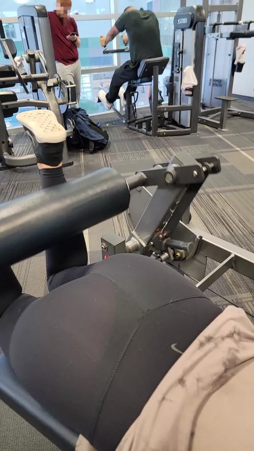 Just keeping the gym real!