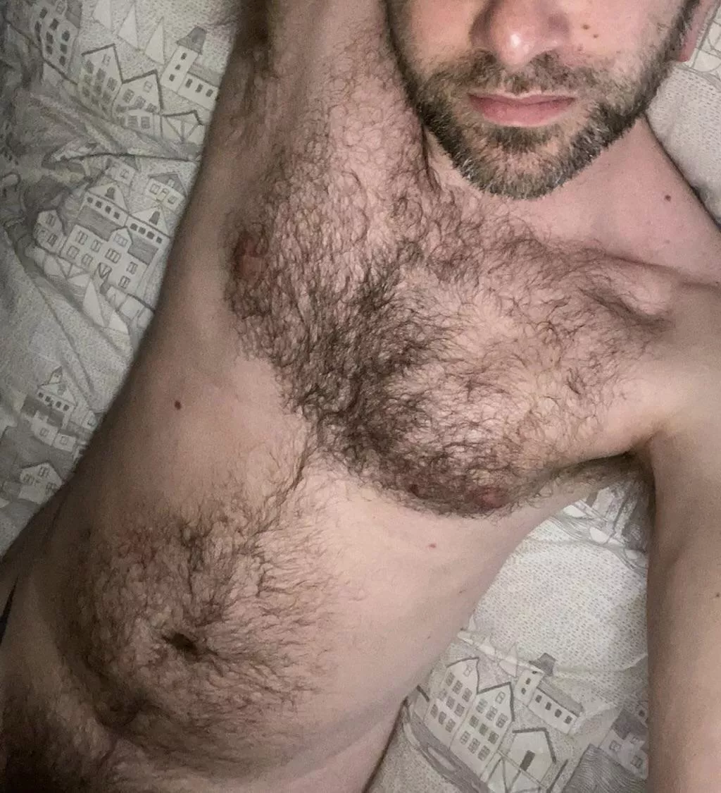 Love to show off my hairy body